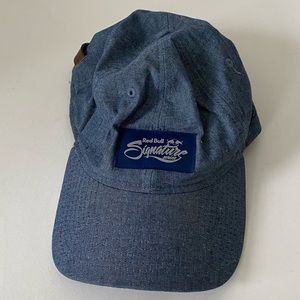 Red Bull blue hat